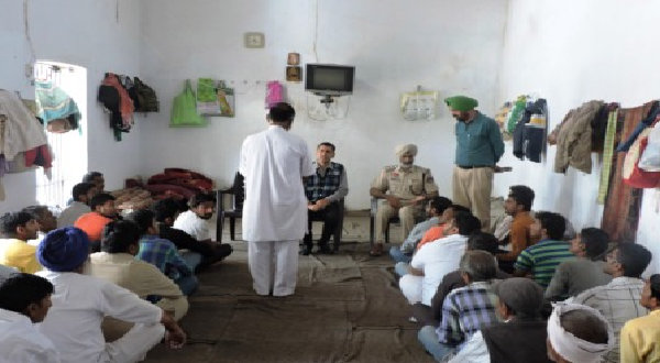 Legal Aid Given to the beneficiaries in the Sub-Jail, 