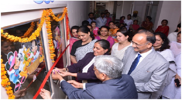 The Kids Day Care Centre inaugurated in District Court on 29.3.2017 by Hon'ble Mrs. Daya Chaudhary, Judge, Punjab & Haryana High Court,