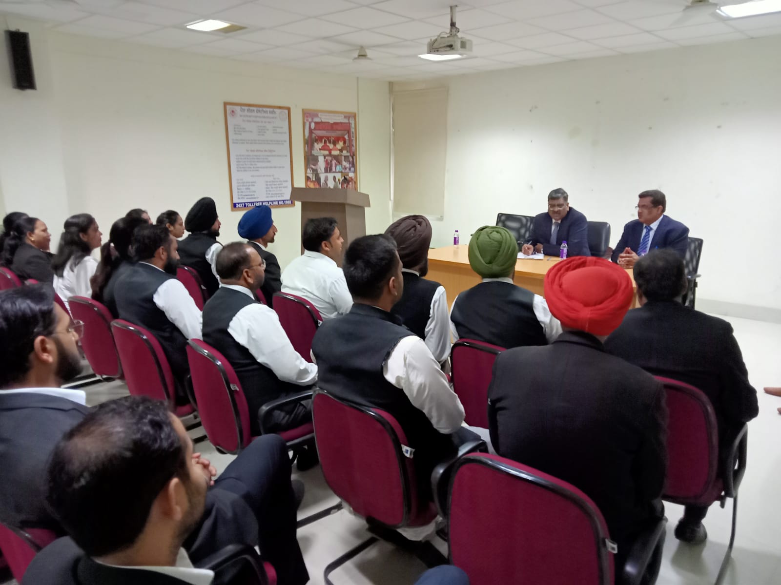 Interaction with the Panel Advocates of DLSA Bathinda by the Member Secretary